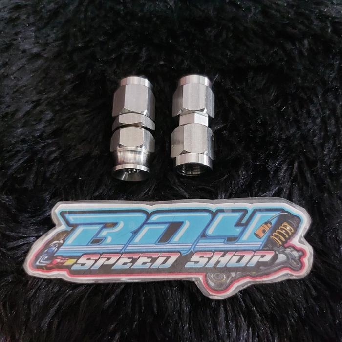 Fitting Lurus Drat Drat & Drat Selang ( Stainlist )