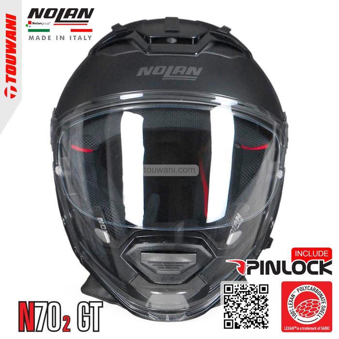 Helm Nolan N70-2 GT N702GT Classic Flat Black #10