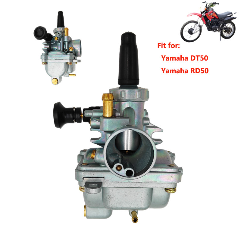 Terbaru Motorcycle Carburetor VM16 Mikuni For Yamaha DT50 RD50 Honda MT MB MTX MBX 50 Vergaser 16mm 