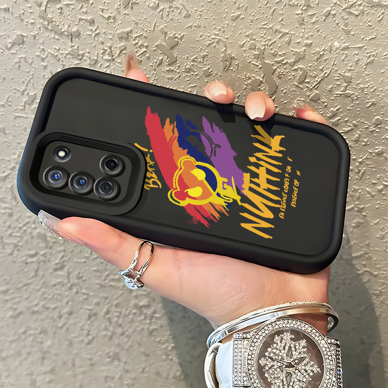 Casing Hp OPPO A52 OPPO A72 OPPO A92 Case Casing Graffiti berwarna pola Kasus HP Tangga Langit Mewah