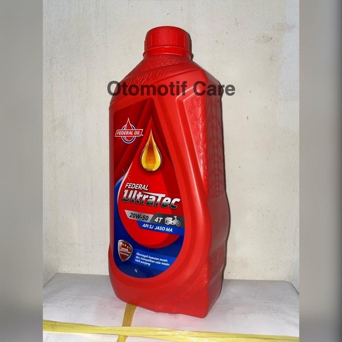 Promo Oli Federal Ultratec 1 Liter Sae 20W-50 Ori