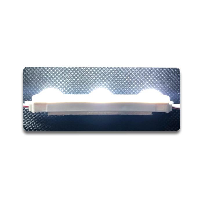 SAMSUNG BRILUX 2835 OPTIC DOVE LED MODULE 3 MATA KECIL PUTIH - H18