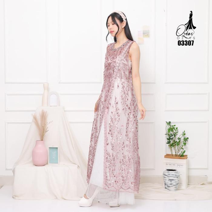 OUTER OZIKO TILE HANA 03307 LD 105 120 I OUTER CANTIK CASUAL I OUTER KONDANGAN MEWAH