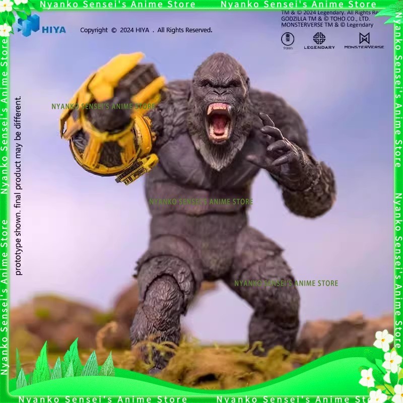 In Stock Hiya Godzilla Vs. Kong 2 Kong Mechanical Glove Ver. 1/10 Anime Els Toy Doll Gift Hobby
