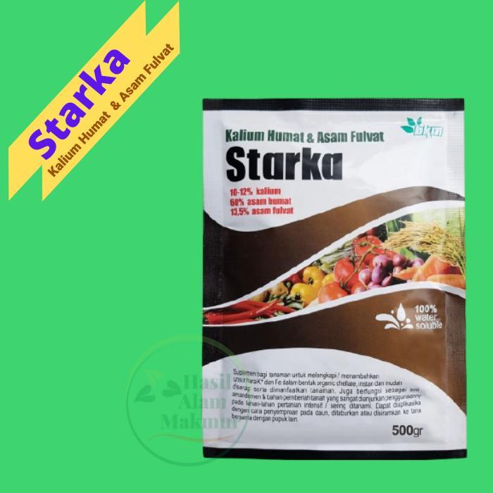 Pupuk Kalium Humat dan Asam Fulvat STARKA 500 gr Tanaman Jamur Tanah