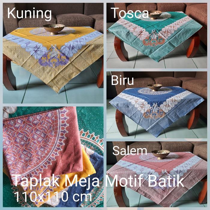 Taplak Meja Guru Meja Tamu Batik Pekalongan