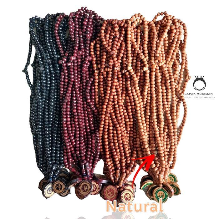 Tasbih Kayu 99 Butir Tasbih Sholat Souvenir Tasbih Muslim Gratis Ongkir