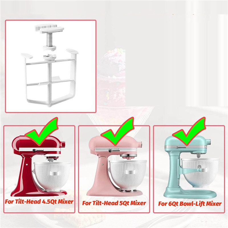 B59B-Ice Cream Maker Parts For Kitchenaid,Ice Cream Dr Attachment For Kitchenaid, Fit For Kitchenaid