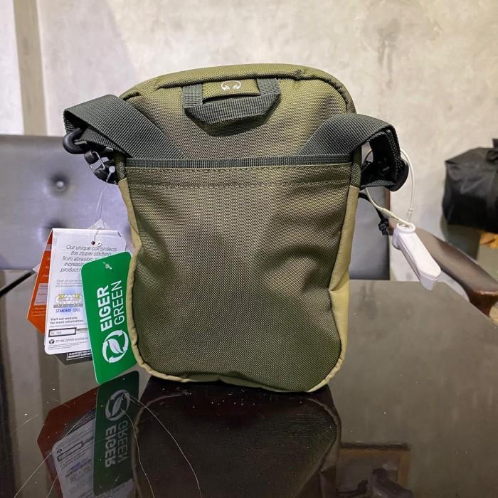Eiger Tas Selempang Pria Crossroad Sv 1F Travel Pouch - Olive Terbaik