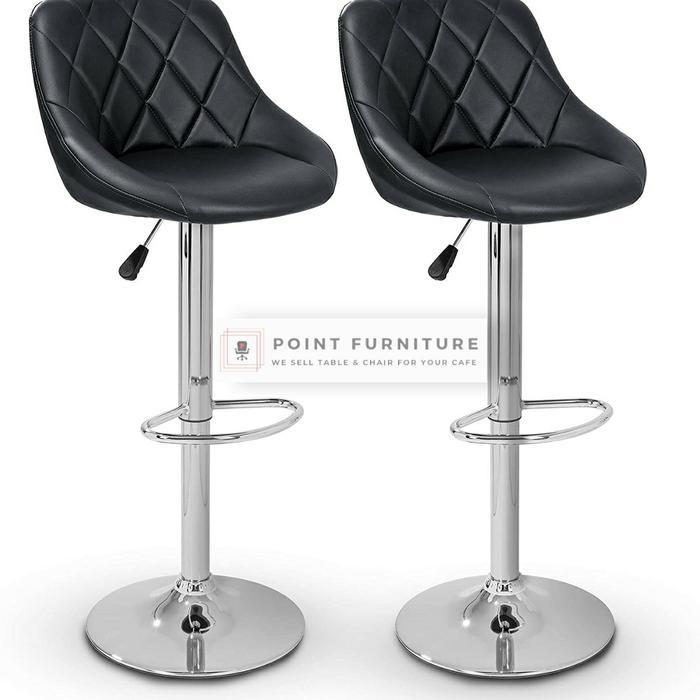 Kursi Bar Sandaran Cafe/Kursi Cafe/Kursi Bar Hidrolik/Kursi Mini Bar Tbk