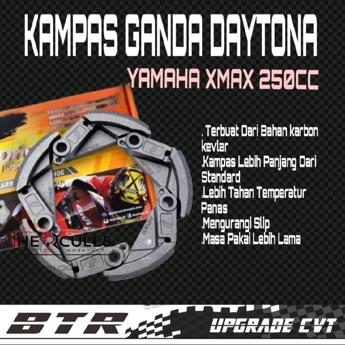 Paket Cvt Xmax Kirian Cvt Xmax Upgrade Cvt Vbel Racing Gates Kampas Ganda Daytona Xmax 250 Cc