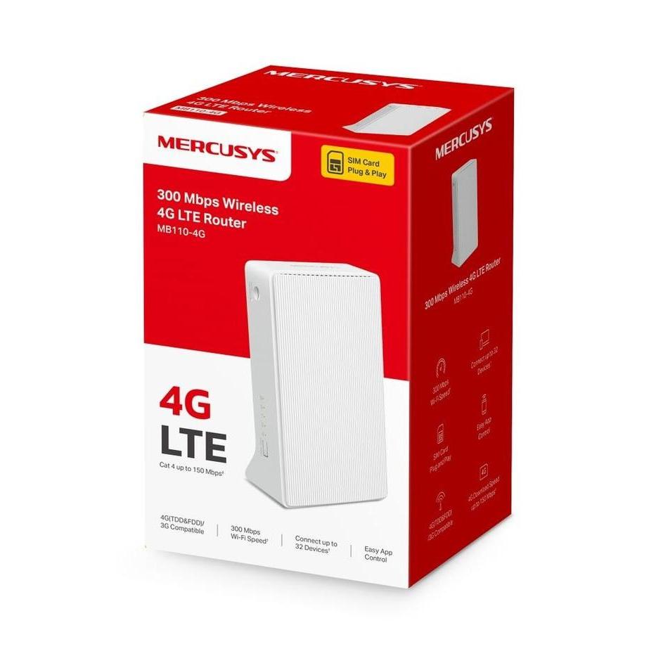 ROUTER WIRELESS MERCUSYS MB110-4G 300MBPS 4G LTE