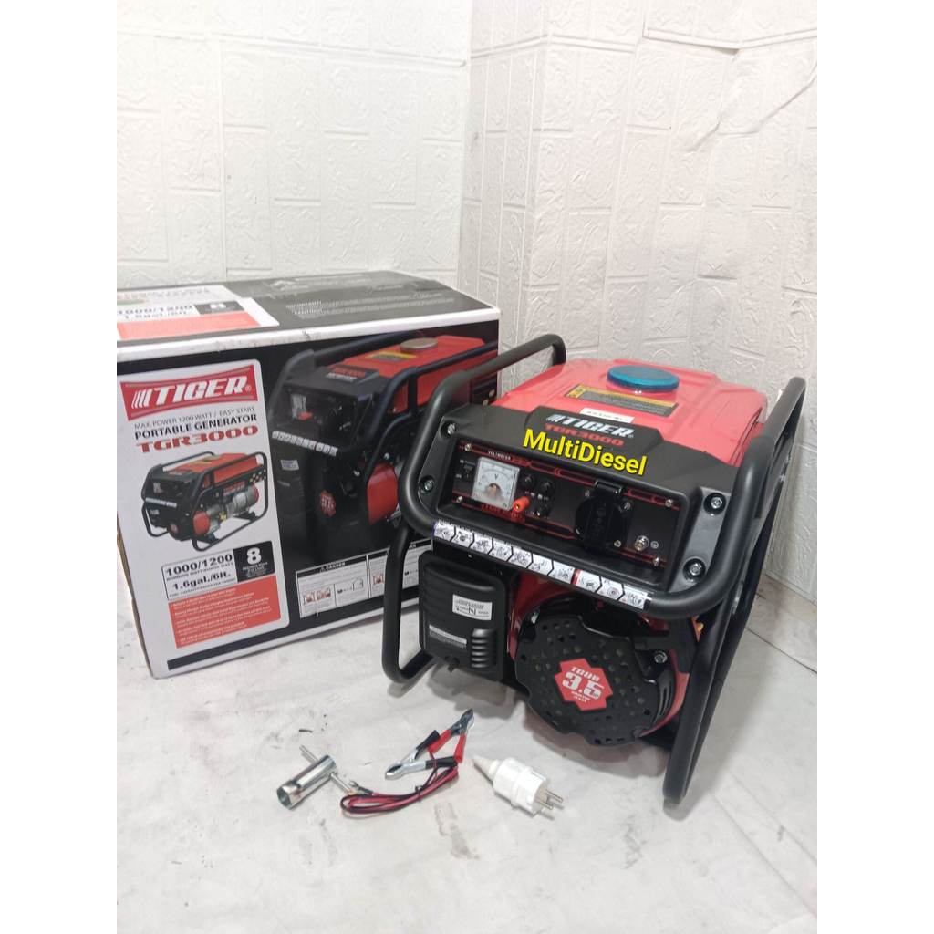 Genset 1200Watt Generator TIGER TGR3000 AVR