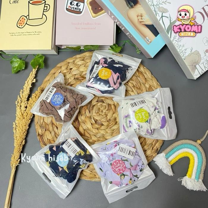 kyomi hijab cepol Scrunchie ikat rambut cepol murah iket rambut hijab