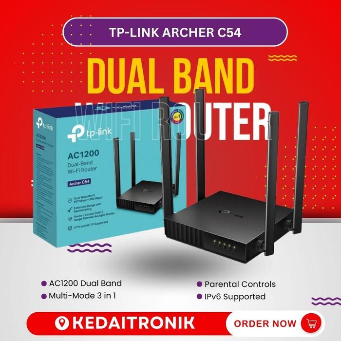 Router Tplink Archer C54 Ac1200 Dual Band Wifi Tp Link Archer C54