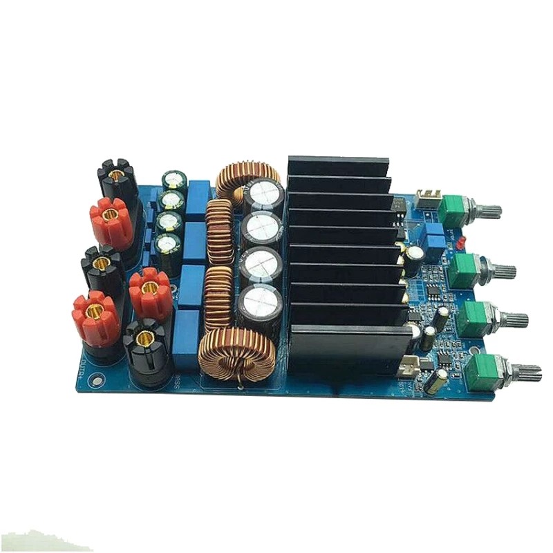 DISKON TAS5630-YJ00218 XR-156 2.1 Digital Hight Power Class D Digital Amplifier Board Subwoofer Ampl