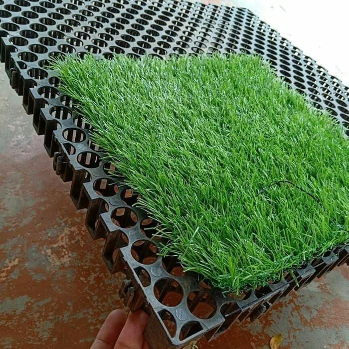 Drainase Rumput Sintetis, Drainase Kamar Mandi, 50X50X3 Cm