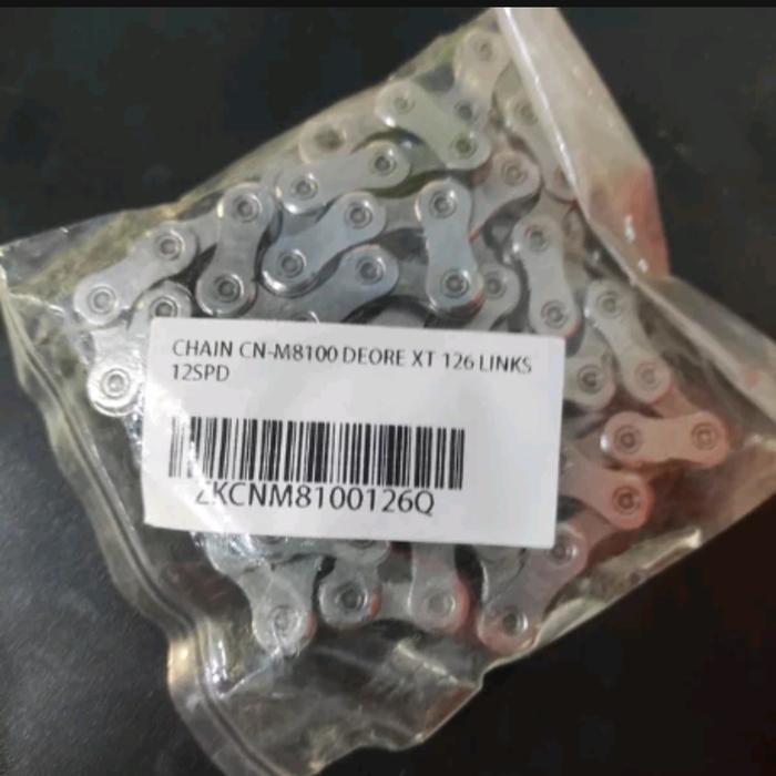 Rantai 12 Speed Deore XT M8100 126 Link Shimano Chain not deore slx xt