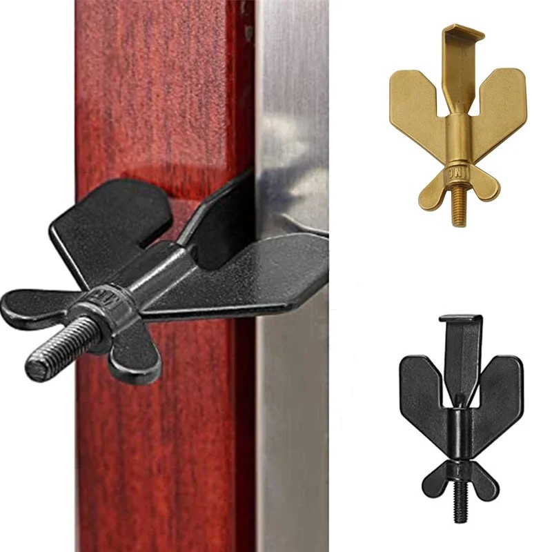 Door Lock Security for Travel Heavy Duty Portable Door Lock Stoppers Hotel Door Jammer Home Security