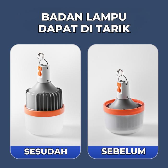 Lampu Emergency LED USB 5V LAMPU 80W/100W EMERGENCY MAGIC / LAMPU TENDA / LAMPU PENERANGAN DARURAT