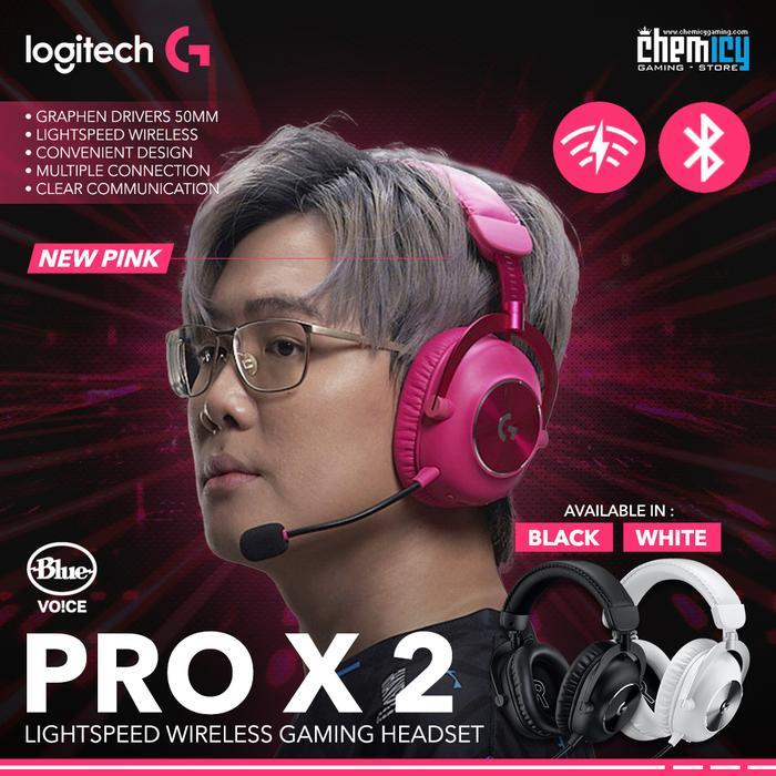 Logitech G Pro X 2 Lightspeed Wireless Bluetooth Gaming Headset
