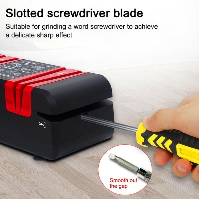 Pengasah Pisau Otomatis, Pengasah Pisau Elektrik Cepat Pengasah Pisau
