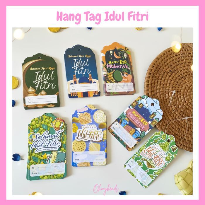 Hang Tag Idul Fitri / Tag idul Fitri / Idul Fitri Hampers / Ucapan Eid Mubarak