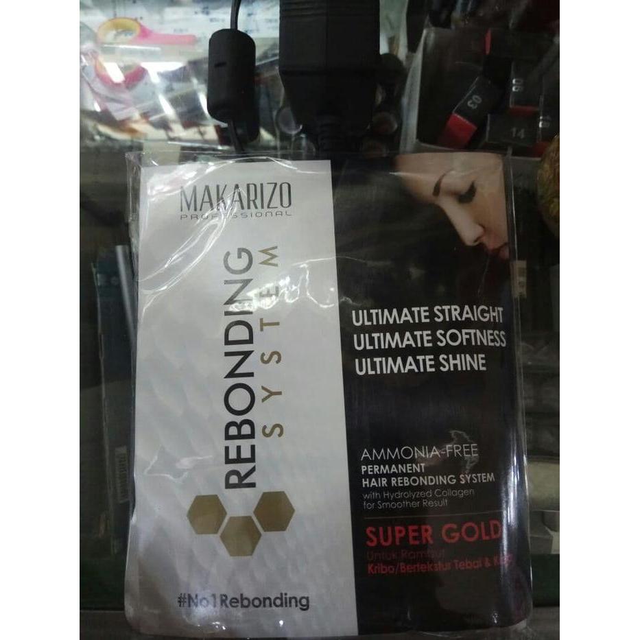 Makarizo Rebonding Sachet Cream Pelurus Rambut