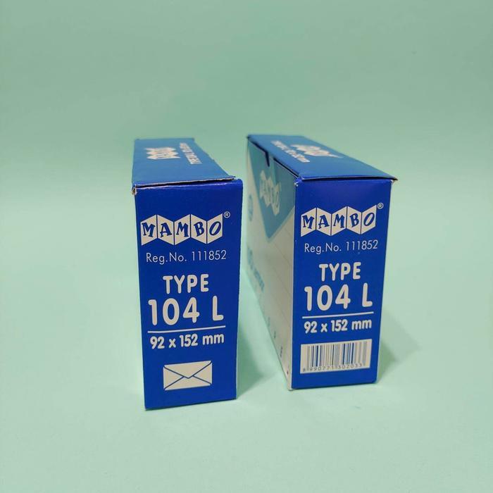 "New" MAMBO Amplop Putih 104L 92x152mm 60 gram Mambo
