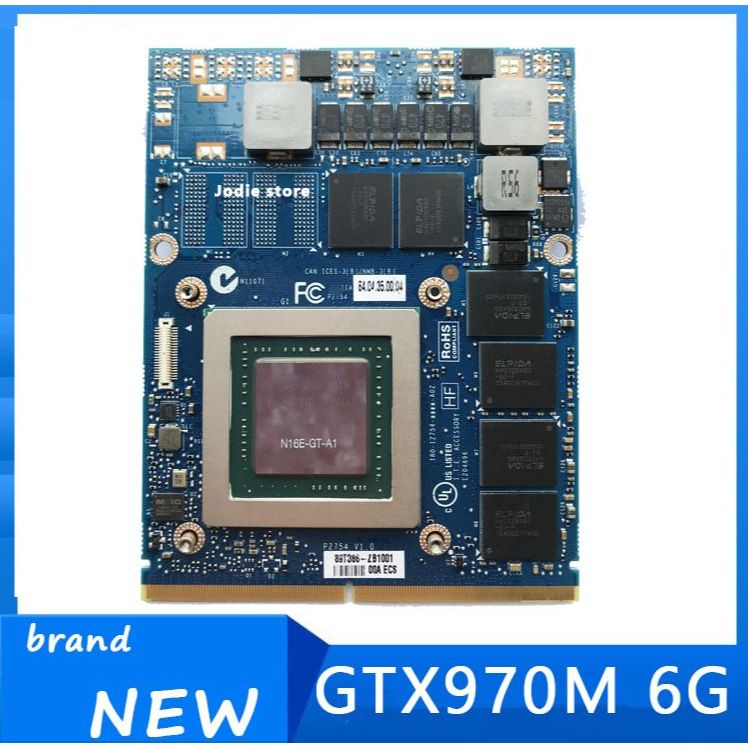 NEW GTX970M GTX 970M Video Vga Graphic Card for Laptop MSI GT60 GT70 GT72 GT780DX HP 8760W Clevo P15