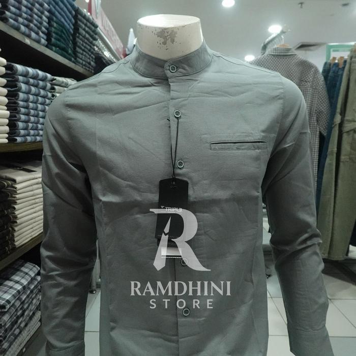 Triple Jeans Kemeja Koko Long Sleeve Ls.Mc.501 1225
