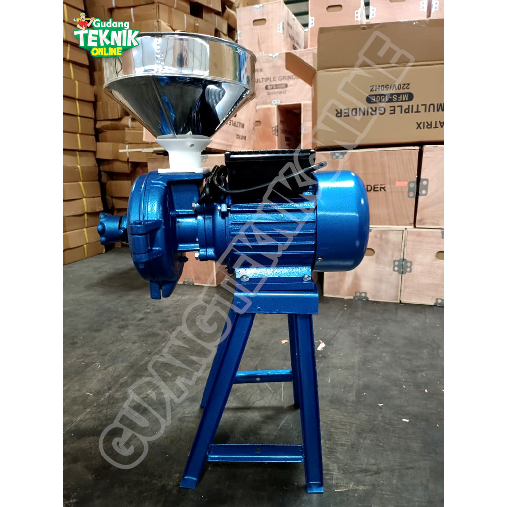 Mesin Giling Tepung Kopi Beras LISTRIK MATRIX MFS-150E Multiple Griner / Mesin Penggiling Beras Biji