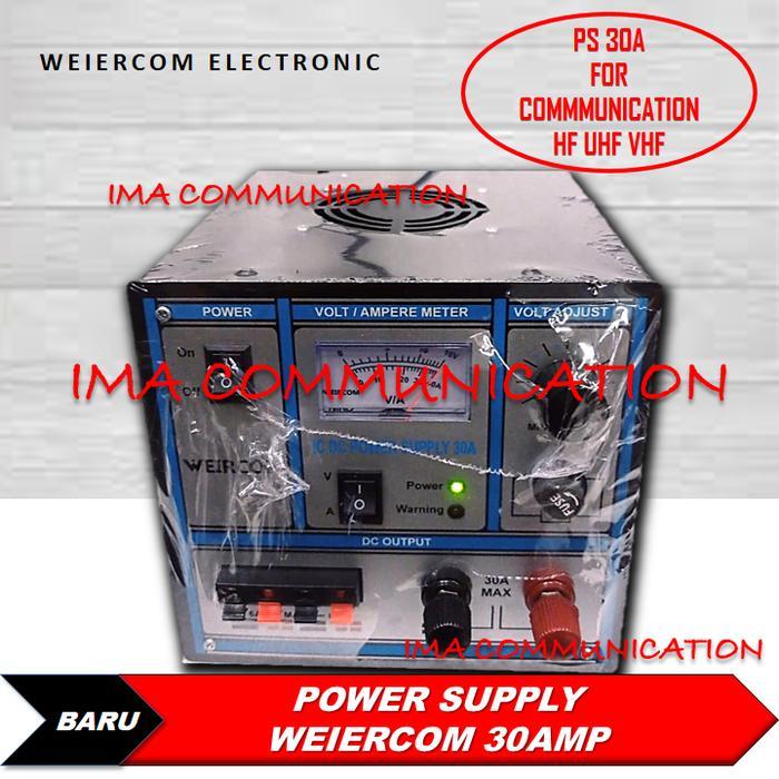 Power Suply Weircom 30A For Hf Uhf Vhf Original