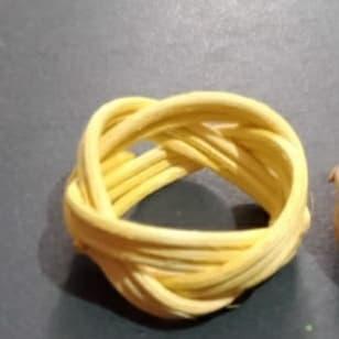 Ring Kacu Pramuka (Rotan dan Kaleng)