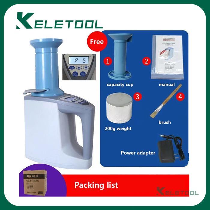 Lds-1G Alat Ukur Alat Grain Moisture Tester Pengukur Kadar Air Jagung Biji-Bijian Kopi Grain