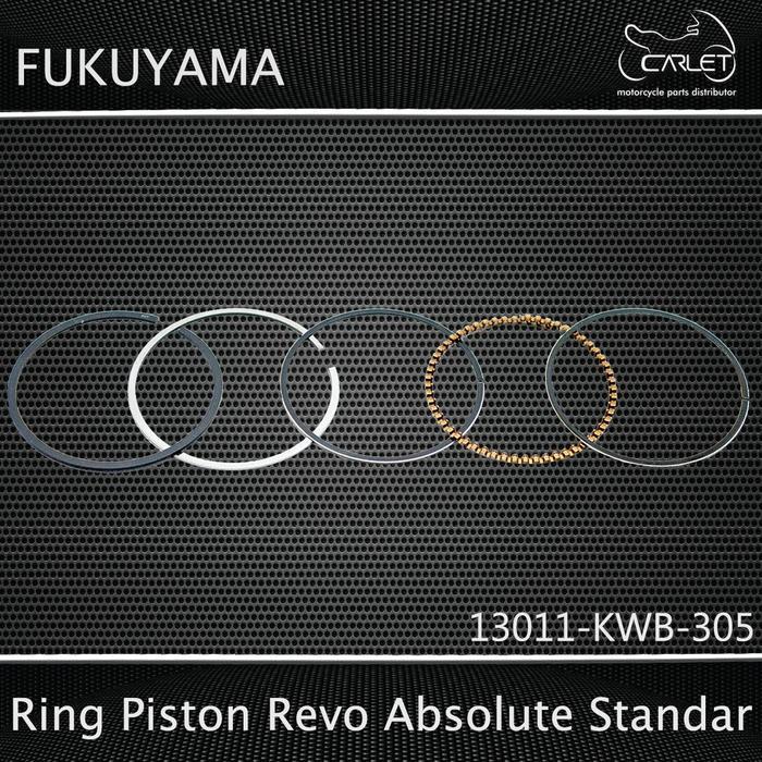 "New" Fukuyama Ring seher / Ring Piston Revo Absolute / Revo 110 / Blade