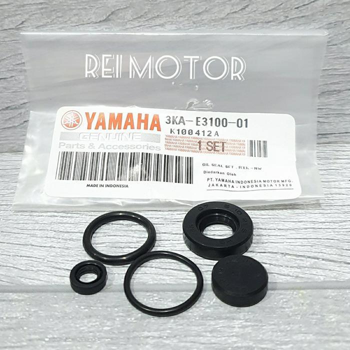 SEAL SIL POMPA OLI YAMAHA RXK RX KING NEW SET ORIGINAL ORI