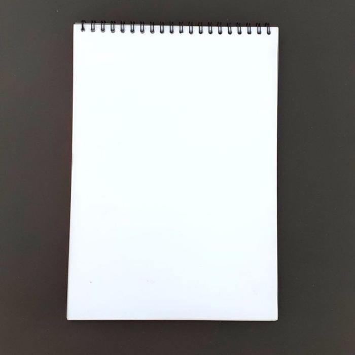 Sketchbook B5 Isi Putih Tebal /Buku Gambara4/ Buku Sketsa Ukuran B5 Tebal / Sketchbook Brushpen Co