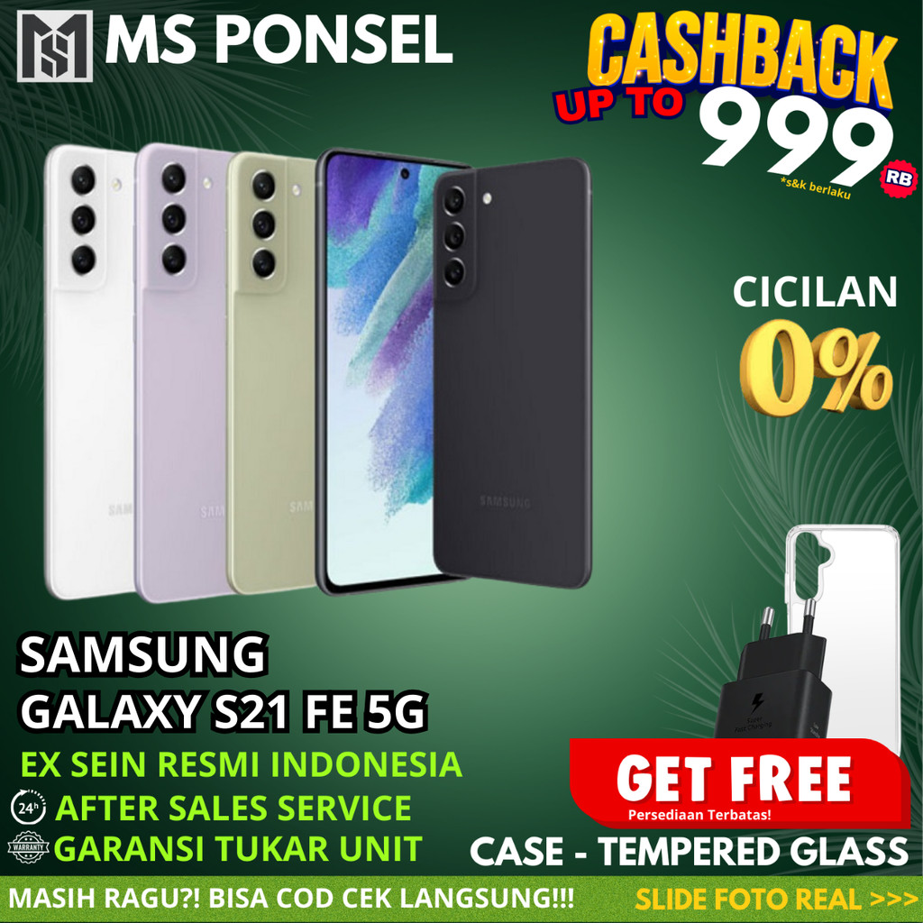 SEIN | Samsung Galaxy S21 FE 5G 8/256GB 8/128GB RESMI