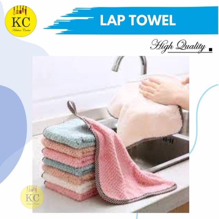 Lap Gantung Towel Lap Serbet Microfiber Kain Lap Gantung Lap Dapur Lap Tangan