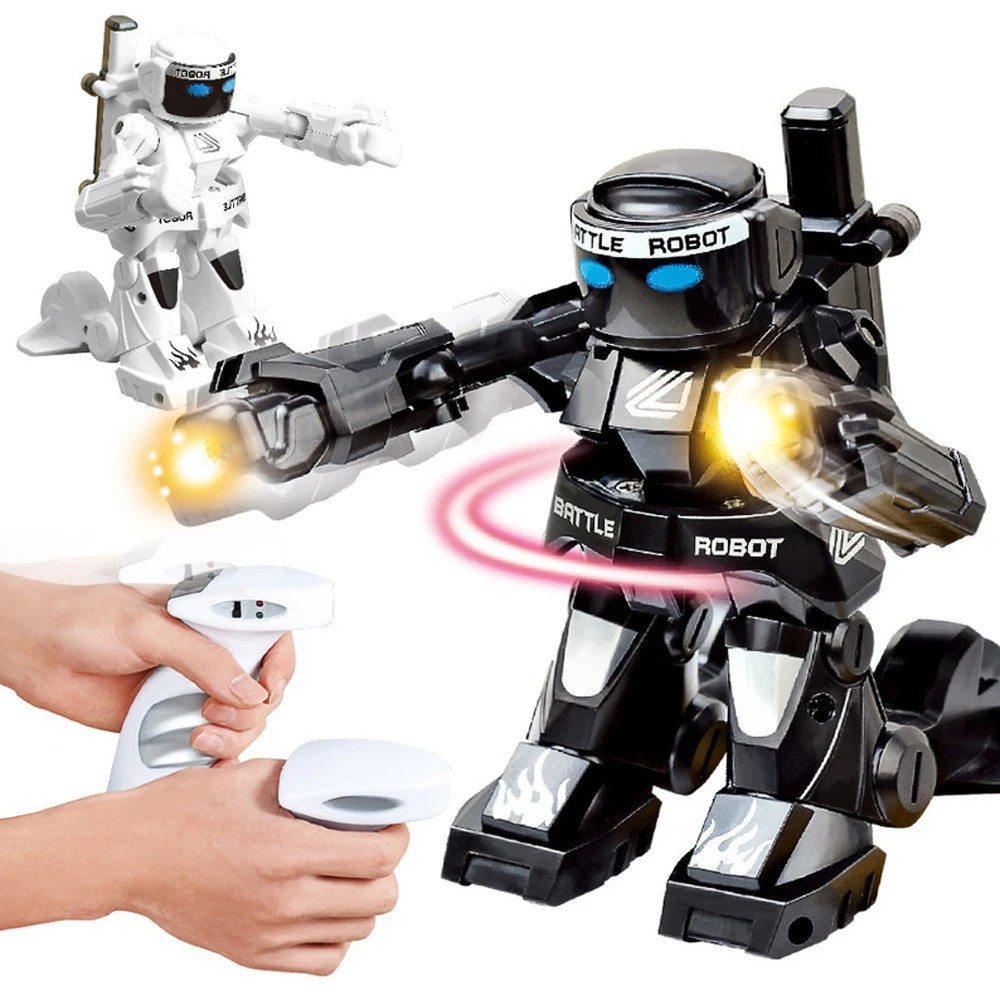 RC Robot Battle Boxing Robot 2.4G Remote Control Robot Humanoid Fighting Robot with Two Control