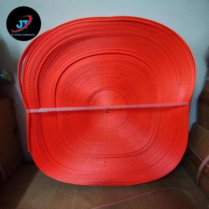 TRACK BELT WEBING SLING 2" X 100 METER WEBBING SABUK IKAT BARANG 100M