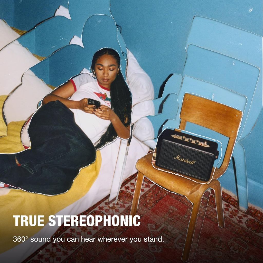 MARSHALL Kilburn IIIEmberton II Portable Bluetooth Speaker Wireless Waterproof Outdoor Audio Black