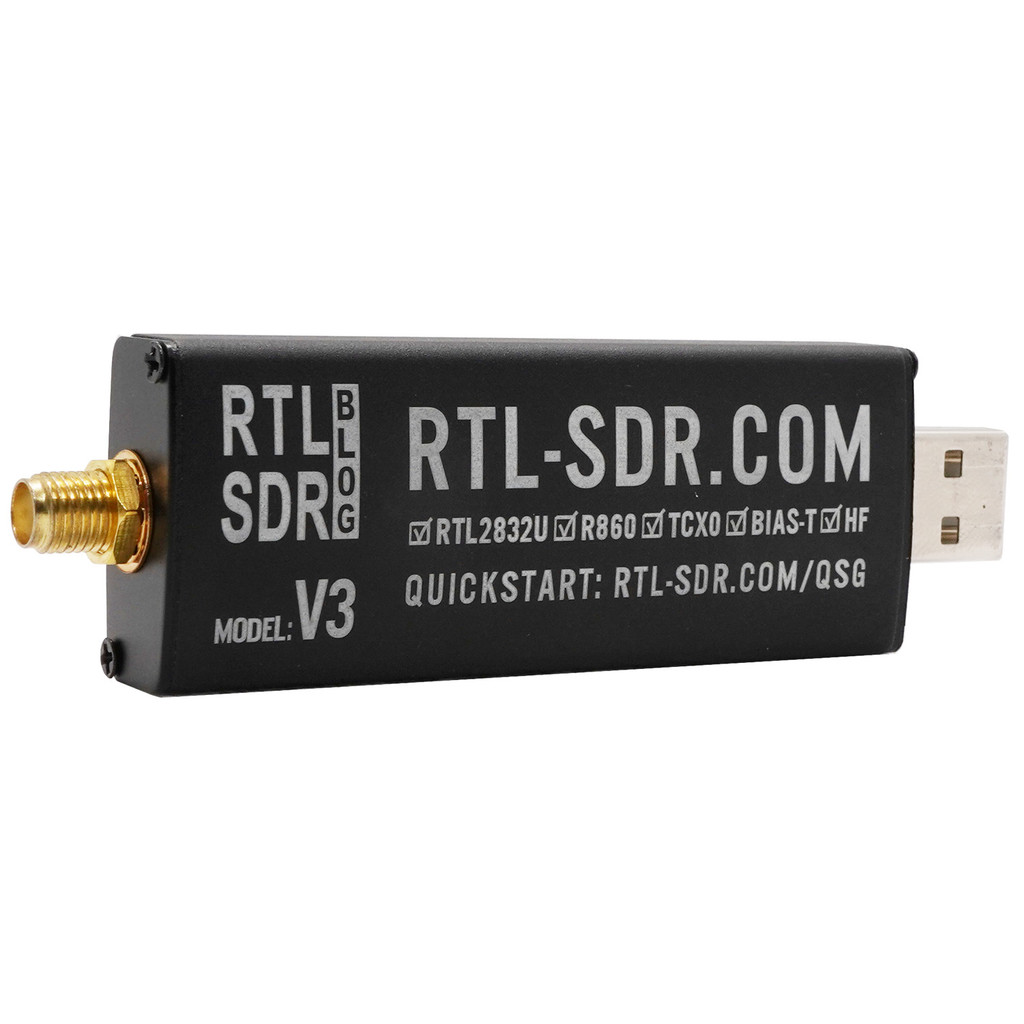 RTL-SDR Blog RTL SDR V3 R860 (R820T2) RTL2832U 1PPM TCXO SMA RTLSDR Software Defined Radio with