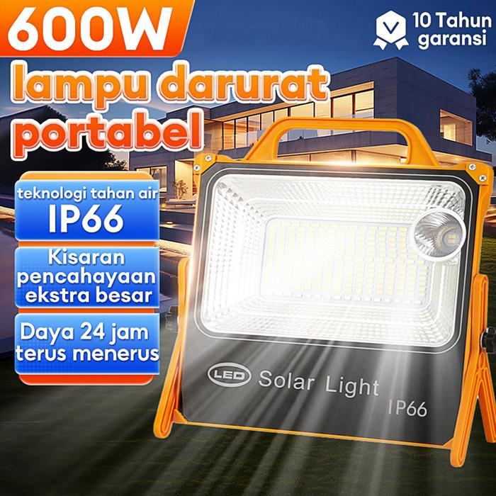 Philips - Lampu Led Solar Emergency Cahaya Yang Kuat Lampu Emergency Surya 600W Emergency Lamp Lampu