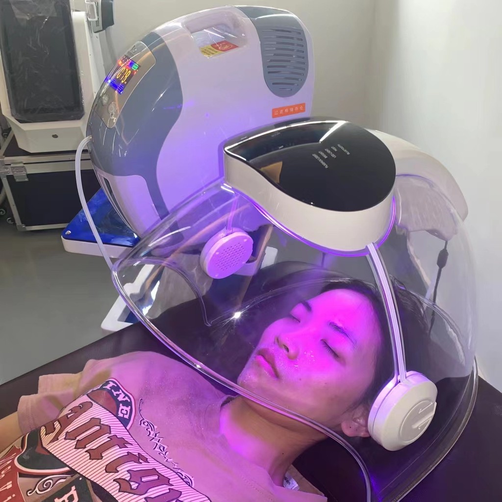 NEW Beauty Facial Spa Use Skin Rejuvenation Care Hyperbaric Oxygen Jet Whitening Therapy Facial Mask