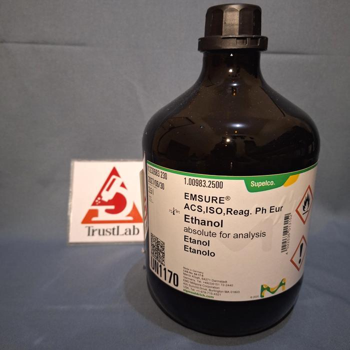 JTTOP" ETHANOL PRO ANALIS / ALKOHOL ABSOLUTE MERCK 1.00983.2500 ETHANOL MERCK