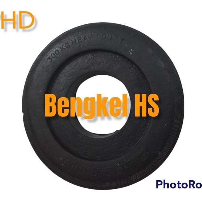 Roda Ban Lori Lory Troli Trolley 7 " Inch Heavy Duty Swallow Karet