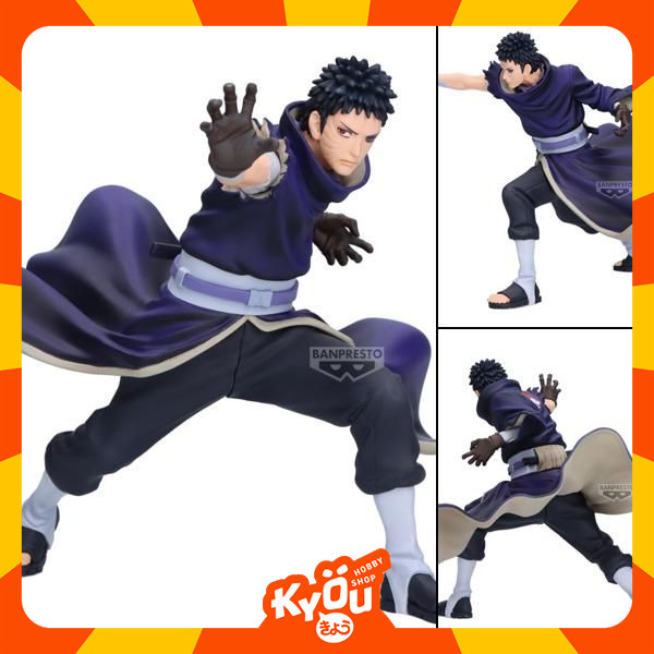 Vibration Stars Figure Uchiha Obito - Ver. B Naruto 72 Series (13cm)