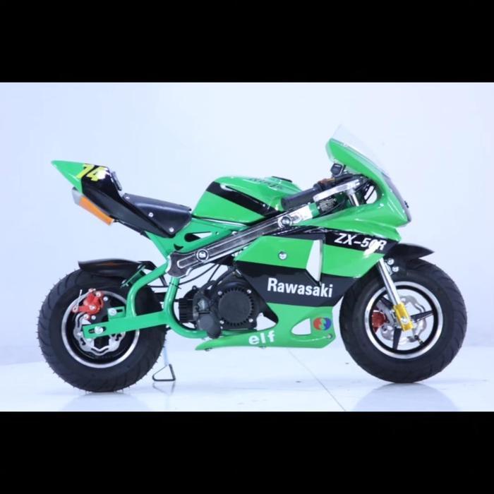 Mini Motor Medium Mini Gp Pocket Bike 50Cc 2Tak Terbaru 2023 Not Lenka